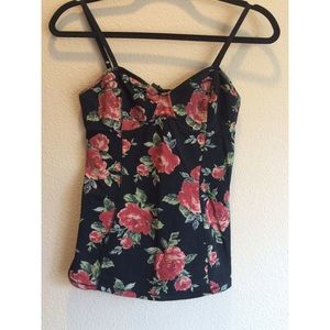 Floral tank top