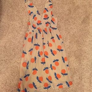 Peach dress