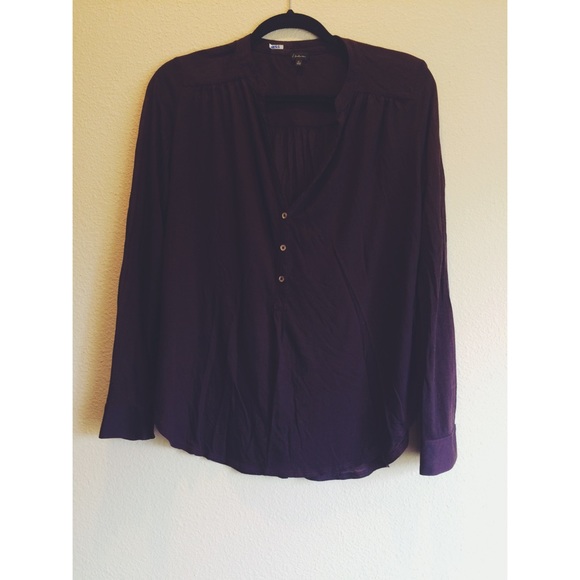 Maroon blouse