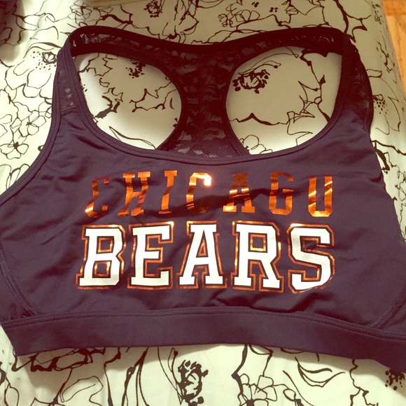 Lace Chicago Bears Sports Bra
