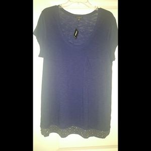 Navy Blue Express Top