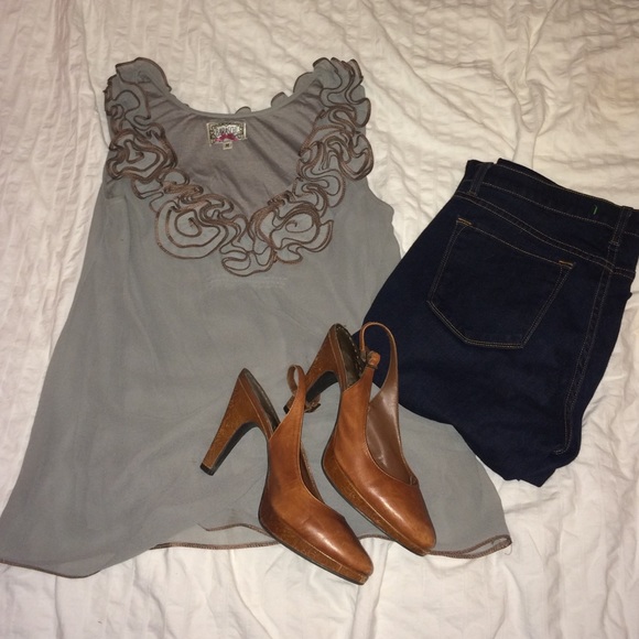Gorgeous Anthropologie blouse