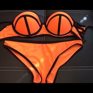 Off brand triangl swimming suit