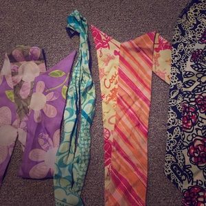 Coach accent scarves