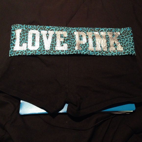 PINK yoga shorts