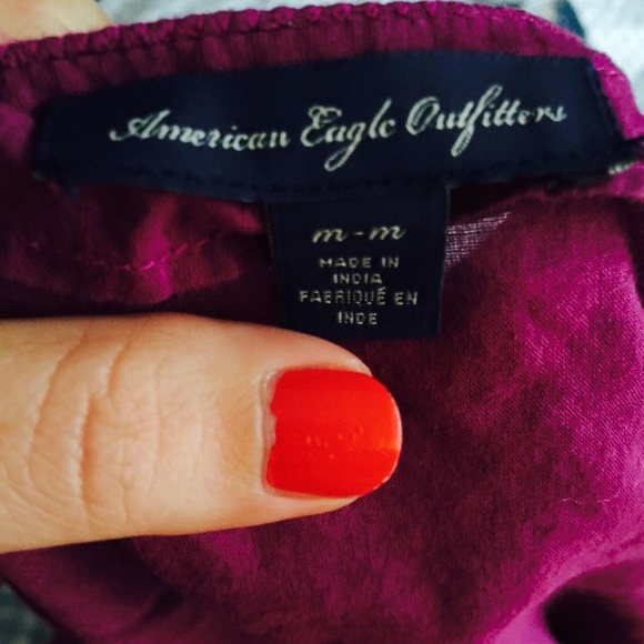❗️️️️SOLD American Eagle Fuchsia Tunic Top - Picture 4 of 4