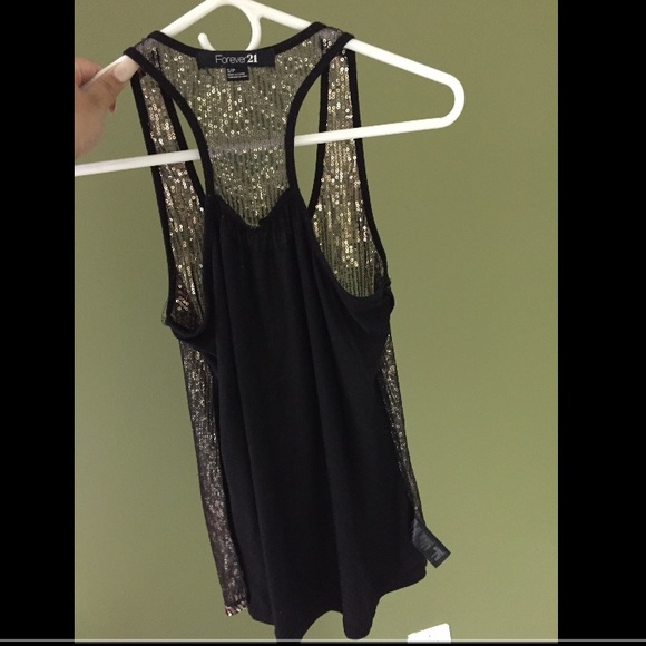 See through sequin top - Picture 2 of 2