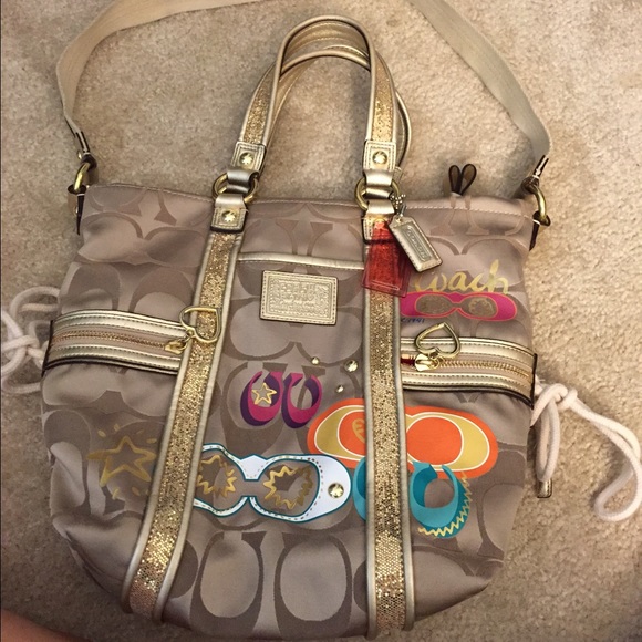 Coach poppy purse