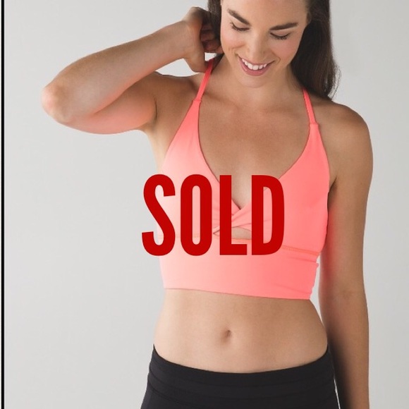 Lululemon Twist Bra Long Line Size 10 Sold out!