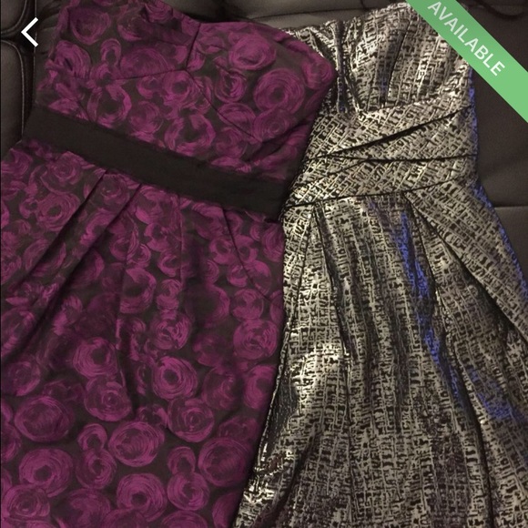 2 BCBG cocktail dresses