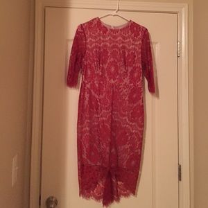 Beautiful Red lace dress 💕💕