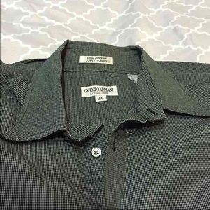 Giorgio Armani button down shirt men