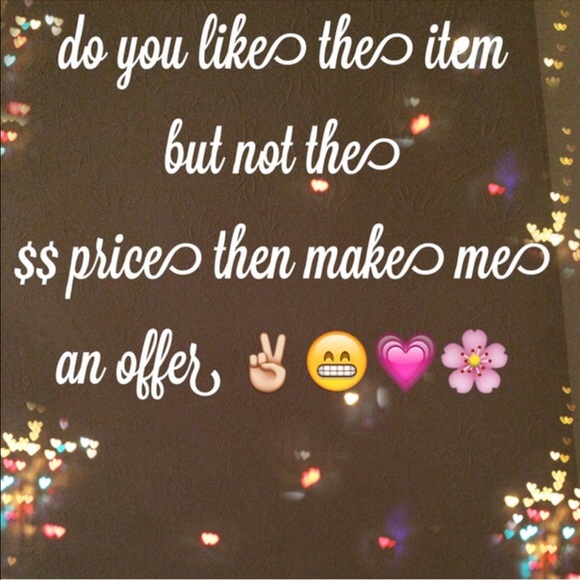 Reasonable offers!