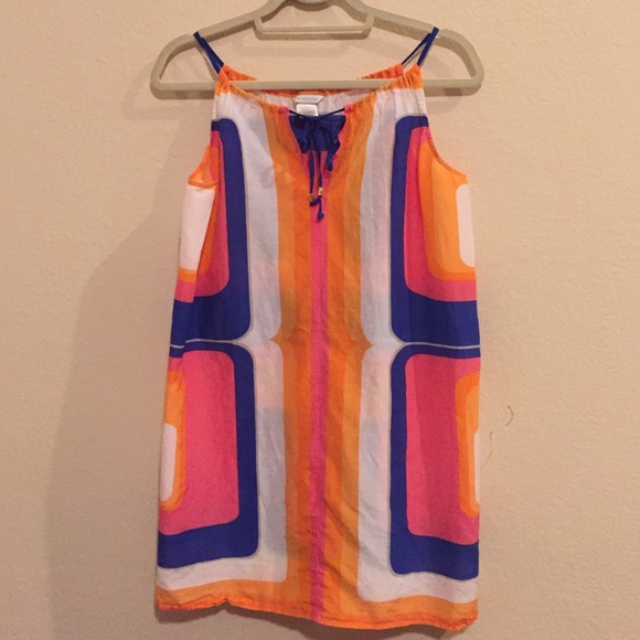 Trina Turk Geometric Pattern Tunic
