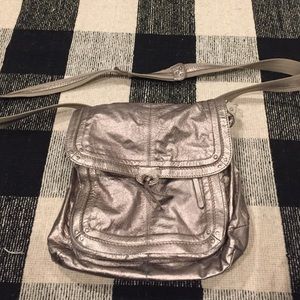 Silver The Sak bag.