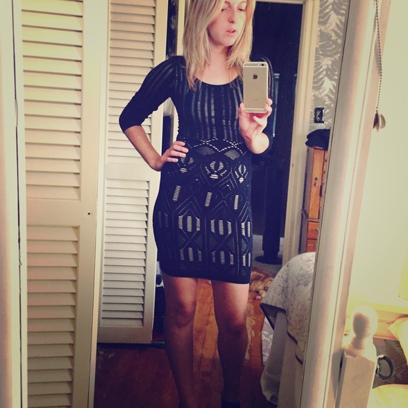 Arden B form fitting dress!