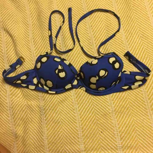 Blue Victoria's Secret Bathing Suit Top