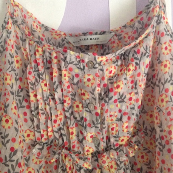 Zara Floral Shift - Picture 2 of 4