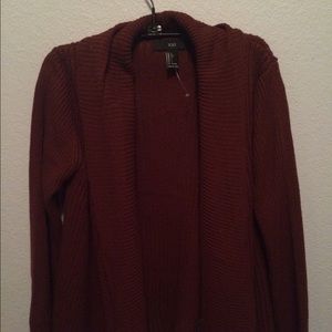 Burgundy sweater