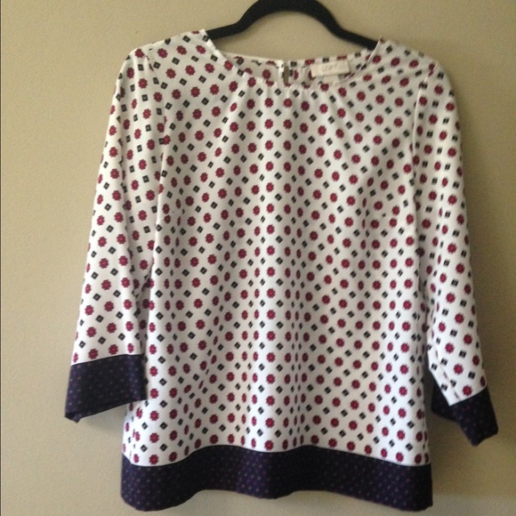 Ann Taylor LOFT Blouse PETITE - Picture 1 of 1