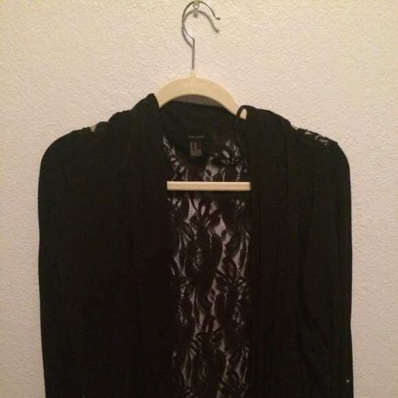Black forever 21 cardigan