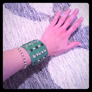 Embellished cuff bracelet