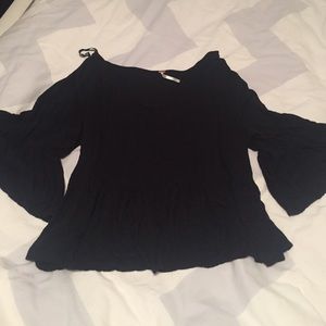 Free people bell sleeved top