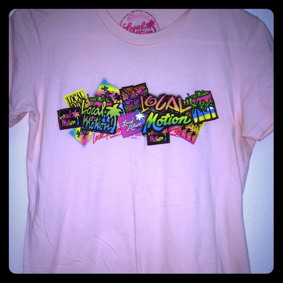 Pink Local Motion Tshirt