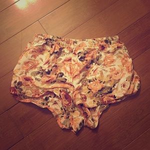 Brandy Melville floral shorts. (John Galt)