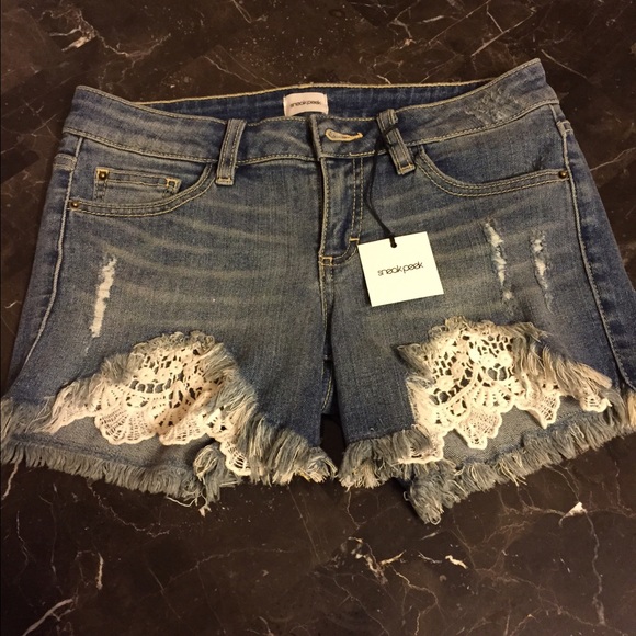 Brand new sneek peek denim shorts
