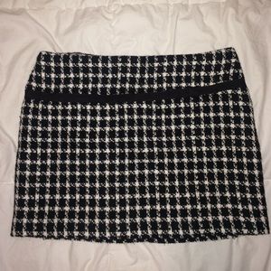 Winter mini skirt