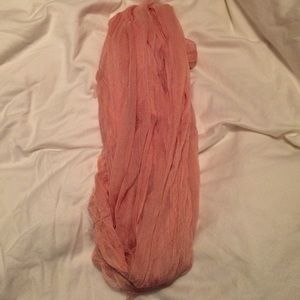 Pink scarf