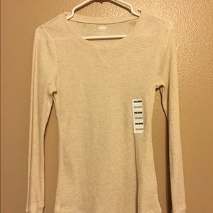 Cream colored Long john