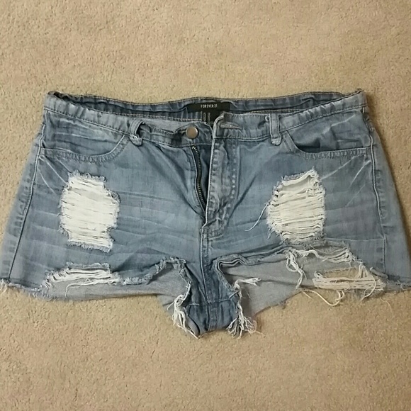 High waisted shorts