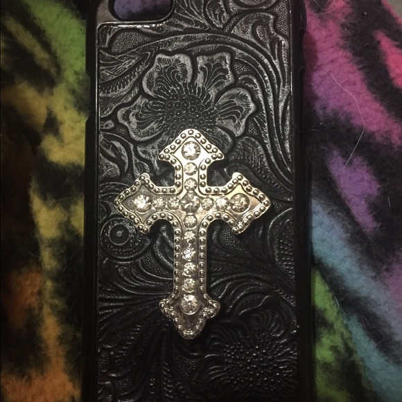 iPhone 6 bling cross case