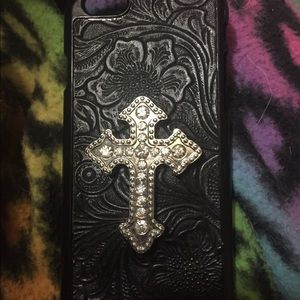 iPhone 6 bling cross case