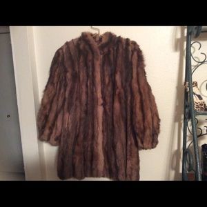 Vintage Red Fox car coat