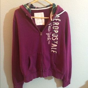 One Aeropostale zip up and 2 Aeropostale thermals