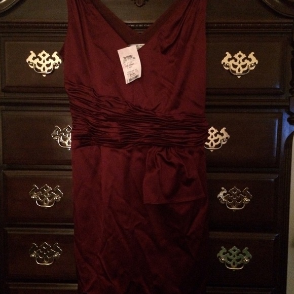 Maroon dress