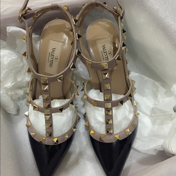 Vanlentino rockstud patent leather shoes - Picture 2 of 2