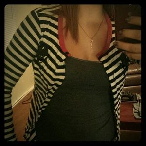 Striped jacket/shirt long sleeve