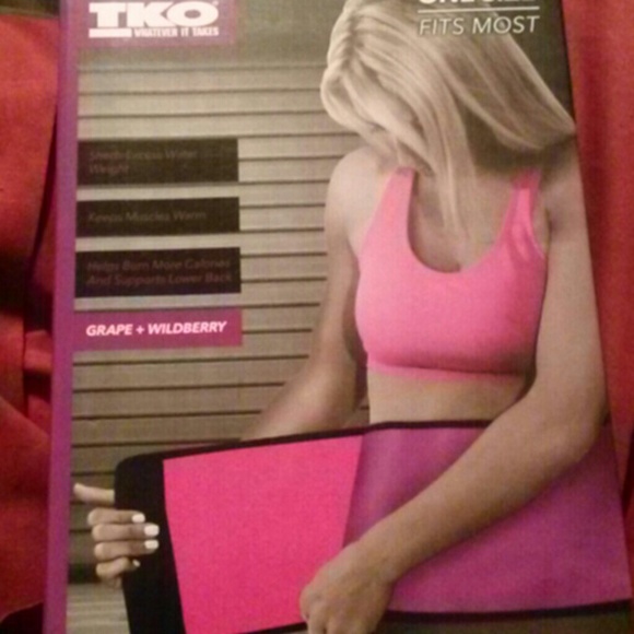 Purple w/ Pink waist slimmer(trainer)