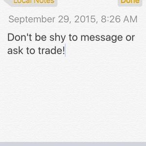 Need to sell or trade. Just message!