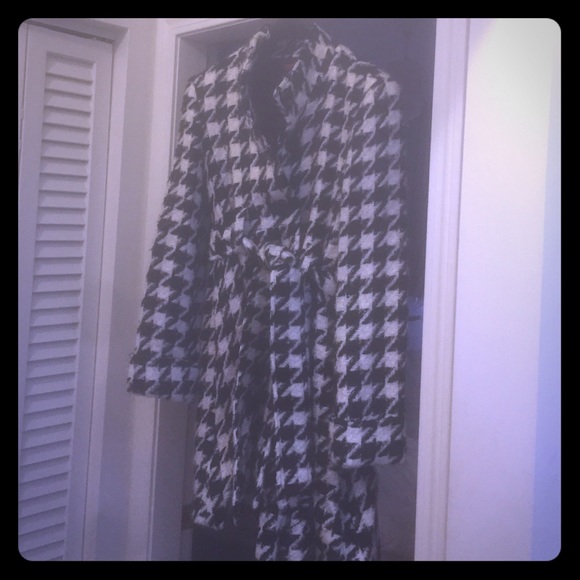 Alicia and Olivia Herringbone Coat