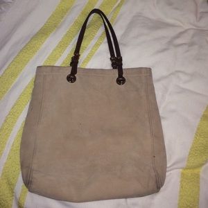 Michael Kors suede tote