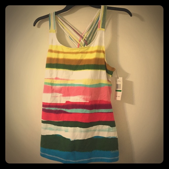 Calvin Klein Performance workout top