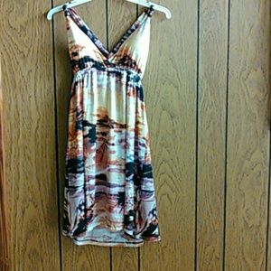 Women's Junior Large Halter Top Dress