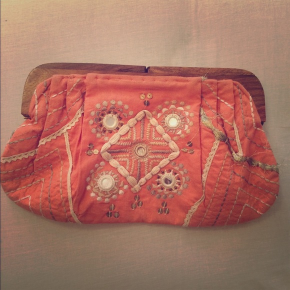 Anthropologie Star Mela clutch purse