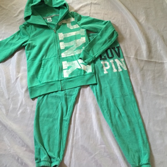 PINK Victoria's Secret Other - VS matching sweats & hoodie set