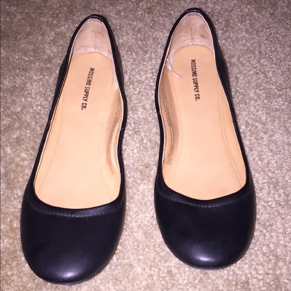 Black flats